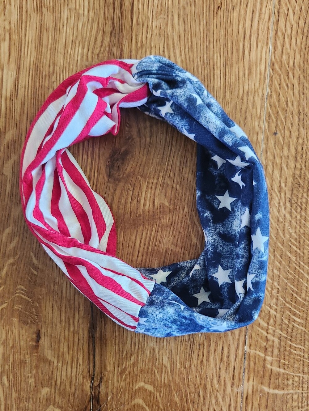 Patriotic American Flag Infinity Headband